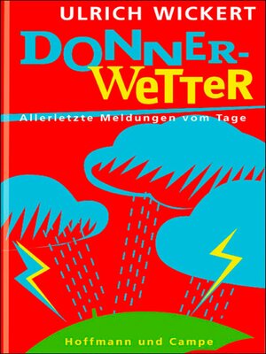 cover image of Donnerwetter